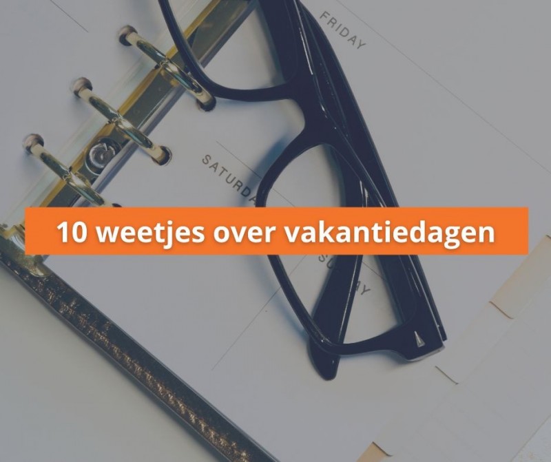 artikel 10 weetjes vakantiedagen gj hr partner